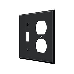 Deltana - Switch Plates - Single Switch/Double Outlet