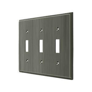 Deltana - Switch Plates - Triple Standard