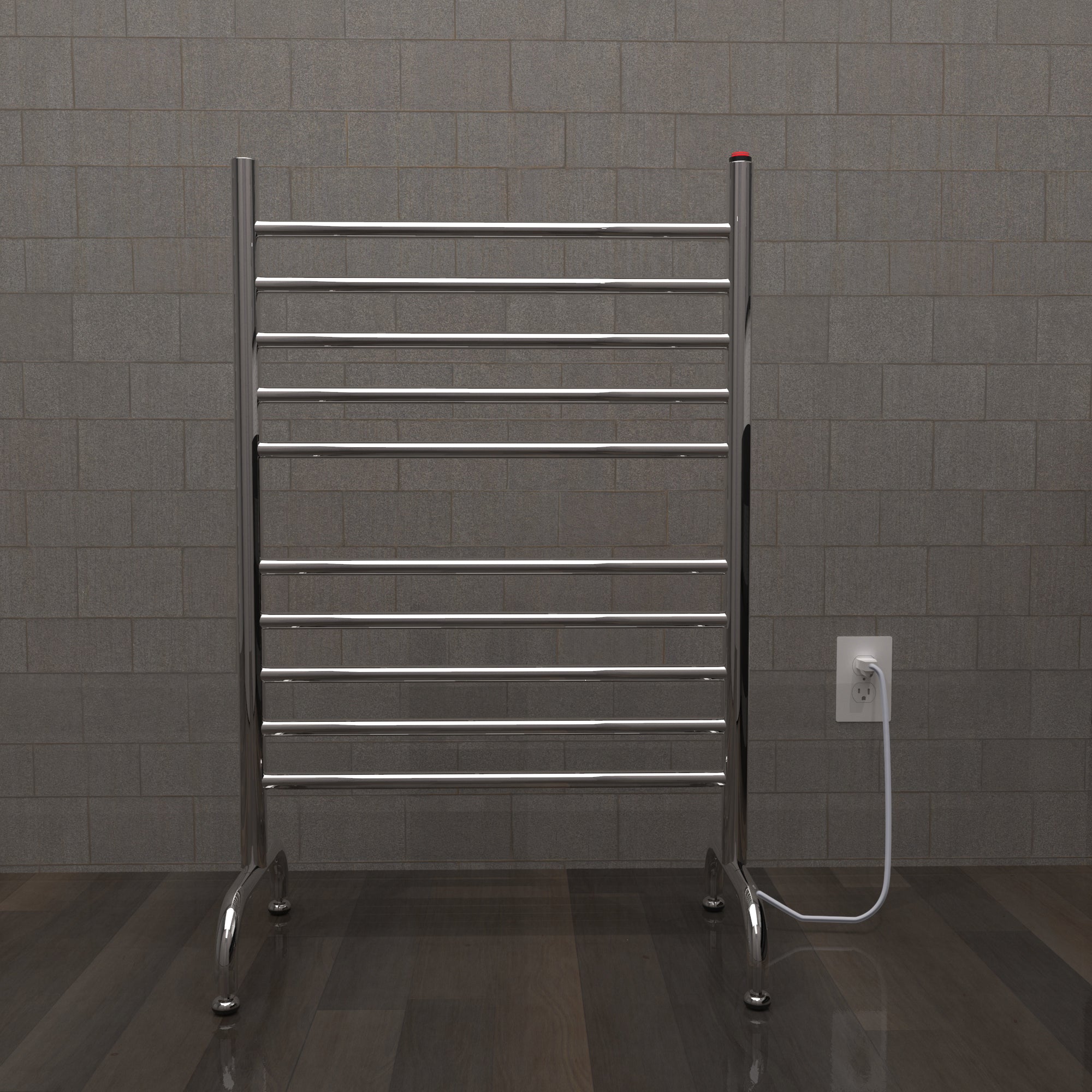 Amba - Solo Collection - Model Solo 24" Freestanding Towel Warmer