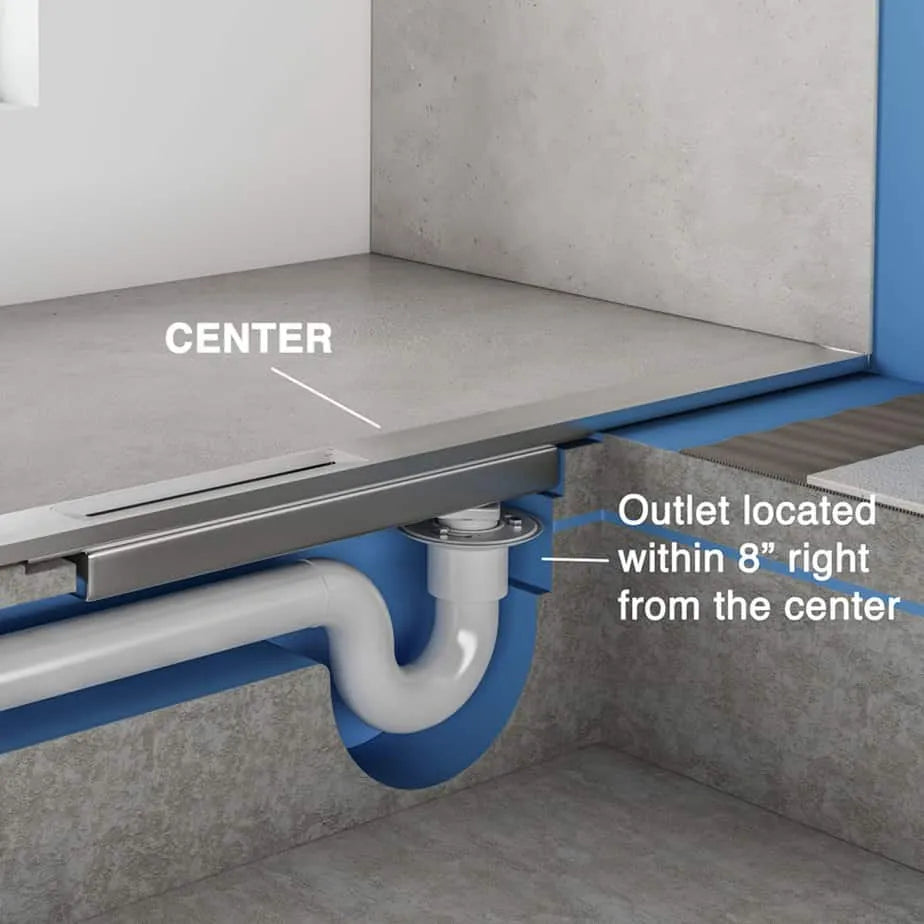 QM Drain Delmar SUPREME Shower Drain