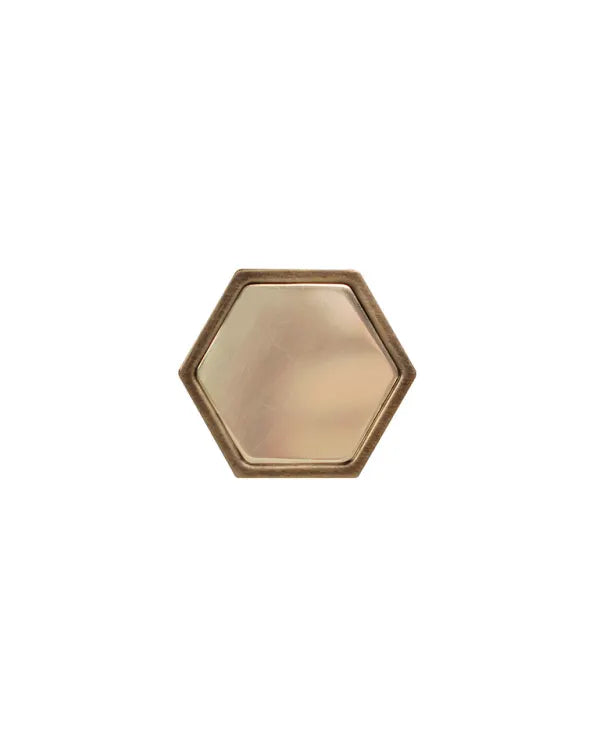 Accurate - Aurora Hexagonal Cabinet Knob
