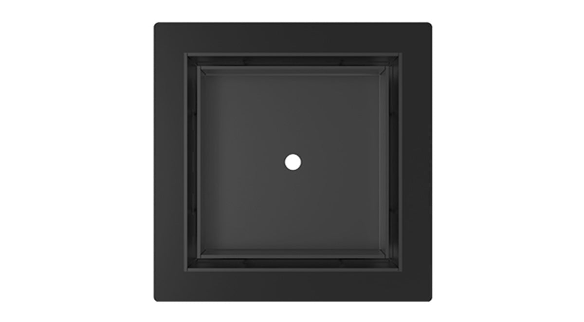 Infinity Drain - 5" x 5" Square Center Drain - TDLF 5 Tile Series Drain (Complete Kit)