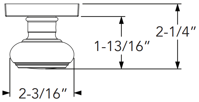 Baldwin - Reserve Collection - Interior Knobs - Traditional Door Knob (Passage)