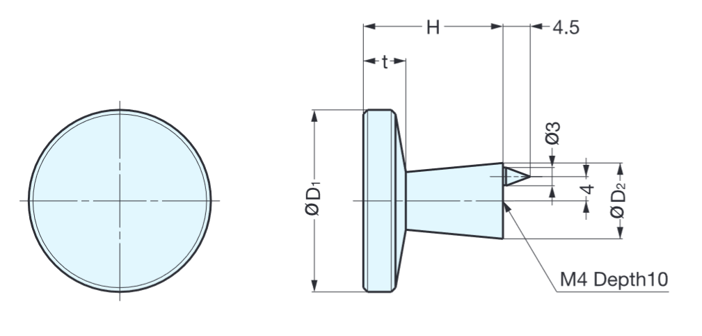 Sugatsune TS Brass Knob