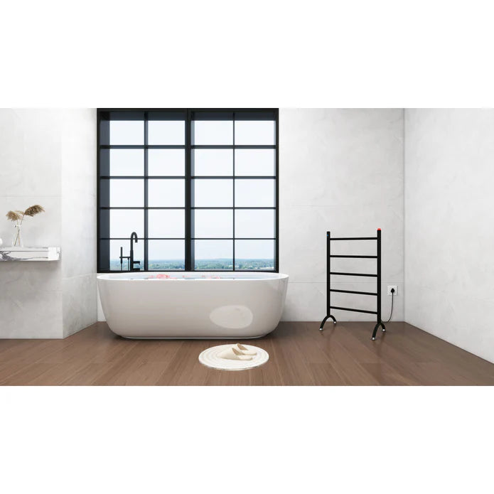 Kingston - Towel Warmer - Templeton TWW3720 Freestanding or Wall Mount Hardwired/Plug-In Electric Towel Warmer