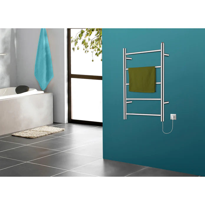 Kingston - Towel Warmer - Templeton TWW3720 Freestanding or Wall Mount Hardwired/Plug-In Electric Towel Warmer