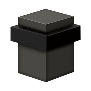 Deltana - Floor Bumpers - 2-1/2" Square Universal Floor Bumper