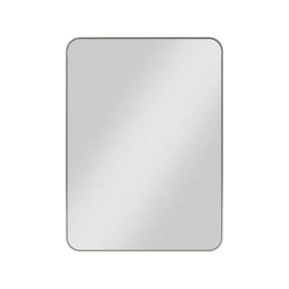 Hardware Resources - 22" Width Rounded Rectangle Metal Frame Mirror