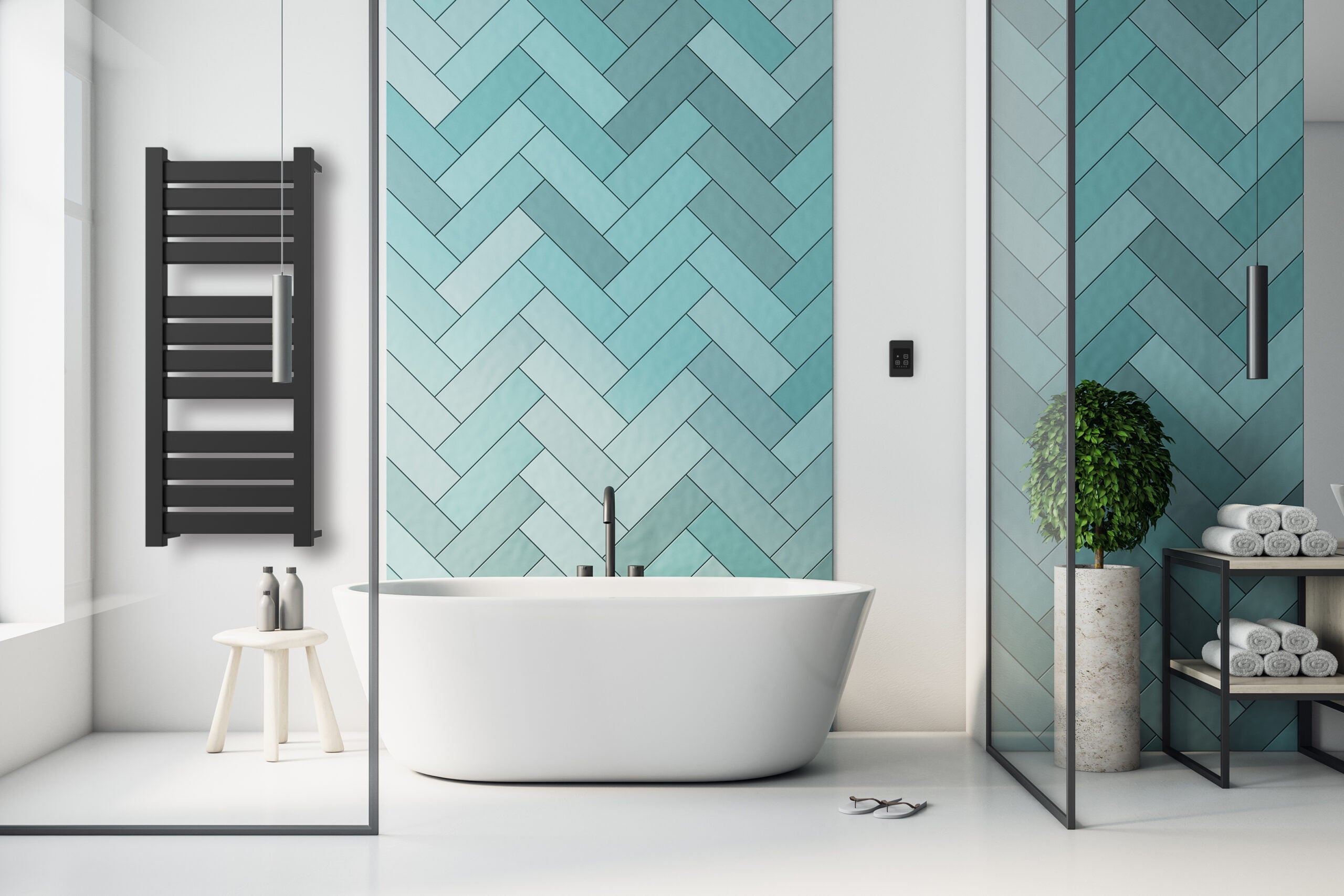 Amba - Vega Collection - Model V2356.2 Towel Warmer