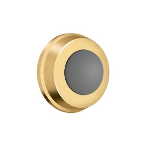 Deltana - Flush Bumpers - 1" Convex Wall Mount Flush Bumper