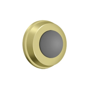 Deltana - Flush Bumpers - 1" Convex Wall Mount Flush Bumper