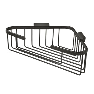 Deltana - Bathroom Baskets - 13-1/4" x 10-1/4" Triangular Corner Wire Basket