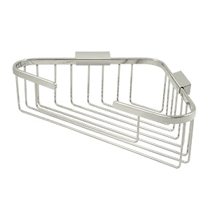 Deltana - Bathroom Baskets - 13-1/4" x 10-1/4" Triangular Corner Wire Basket