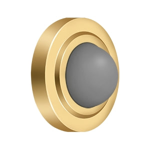 Deltana - Flush Bumpers - 2-3/8" Convex Wall Mount Flush Bumper