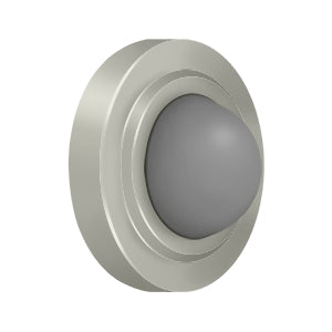 Deltana - Flush Bumpers - 2-3/8" Convex Wall Mount Flush Bumper
