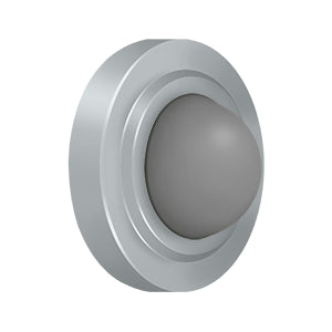 Deltana - Flush Bumpers - 2-3/8" Convex Wall Mount Flush Bumper
