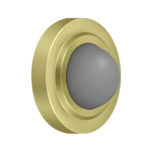 Deltana - Flush Bumpers - 2-3/8" Convex Wall Mount Flush Bumper