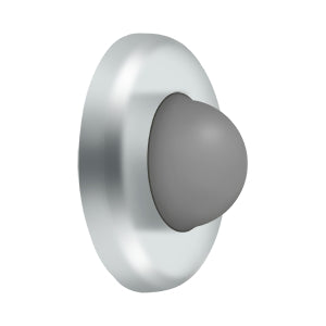 Deltana - Flush Bumpers - 2-1/2" Convex Wall Mount Flush Bumper