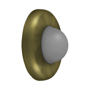 Deltana - Flush Bumpers - 2-1/2" Convex Wall Mount Flush Bumper