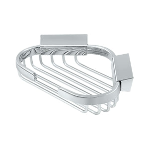 Deltana - Bathroom Baskets - 6" x 5" Triangular Corner Wire Basket