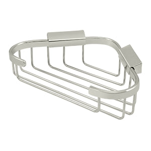 Deltana - Bathroom Baskets - 8-3/4" x 6-7/8" Triangular Corner Wire Basket