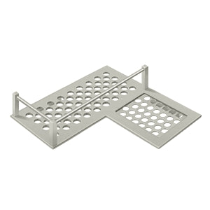 Deltana - Bathroom Baskets - 9" Heavy Duty Right Corner Shower Shelf