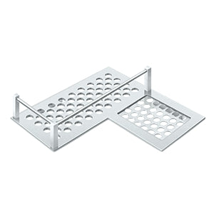 Deltana - Bathroom Baskets - 9" Heavy Duty Right Corner Shower Shelf