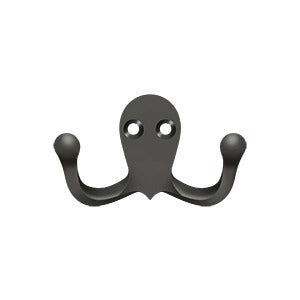 Deltana - Coat & Hat Hooks - Double Hook