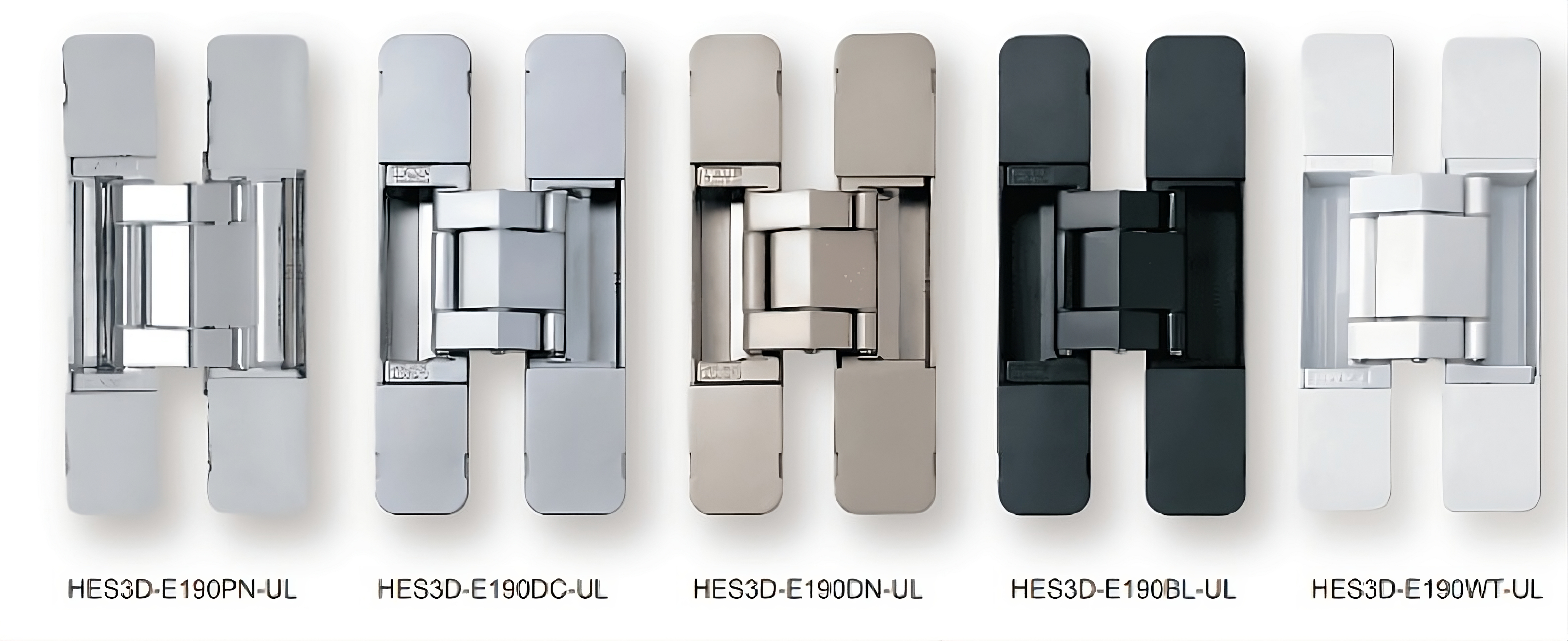 Sugatsune HES3D-E190 3-Way Adjustable Concealed Hinge (Each)