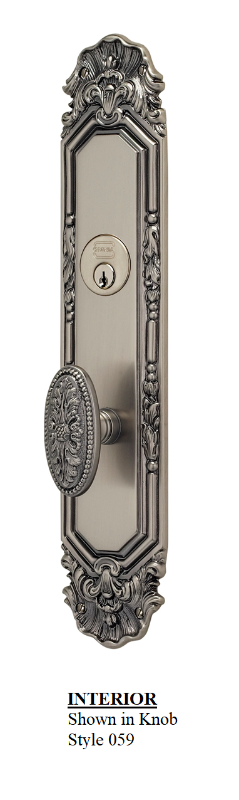 Omnia AMAGANSETT Classico Entrance Handleset