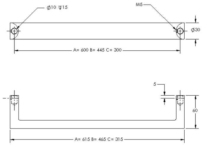 Linnea - Appliance Pulls - AP-2092 Appliance Pull