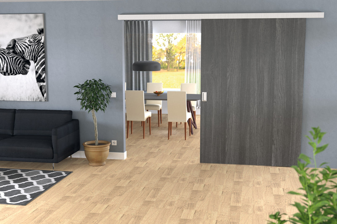 Hafele HAWA Junior 80/Z Sliding Door Hardware Set (Track NOT Included)