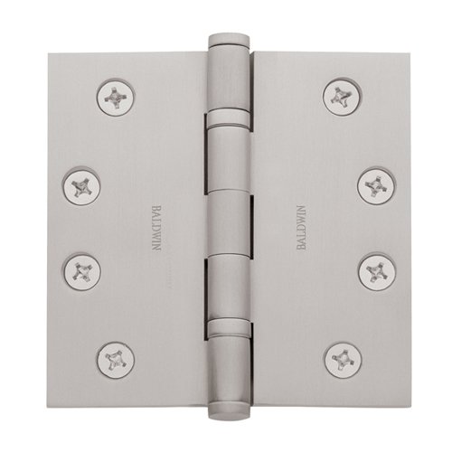 Baldwin - Estate Collection - Hinges - Square Corner Mortise Hinge w/ Non-Removable Pin (Each)
