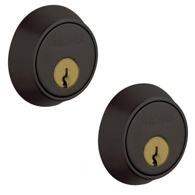 Baldwin - Estate Collection - Deadbolts - 8011 Contemporary Deadbolt (Double Cylinder - 1-5/8" Door Prep)