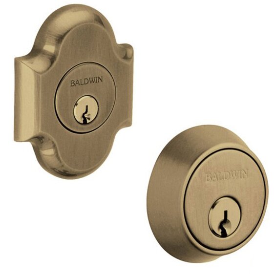 Baldwin - Estate Collection - Deadbolts - 8253 Arched Deadbolt (Double Cylinder - 2-1/8" Door Prep)