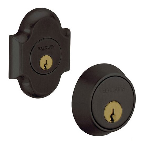 Baldwin - Estate Collection - Deadbolts - 8253 Arched Deadbolt (Double Cylinder - 2-1/8" Door Prep)