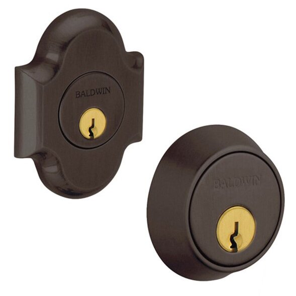 Baldwin - Estate Collection - Deadbolts - 8253 Arched Deadbolt (Double Cylinder - 2-1/8" Door Prep)
