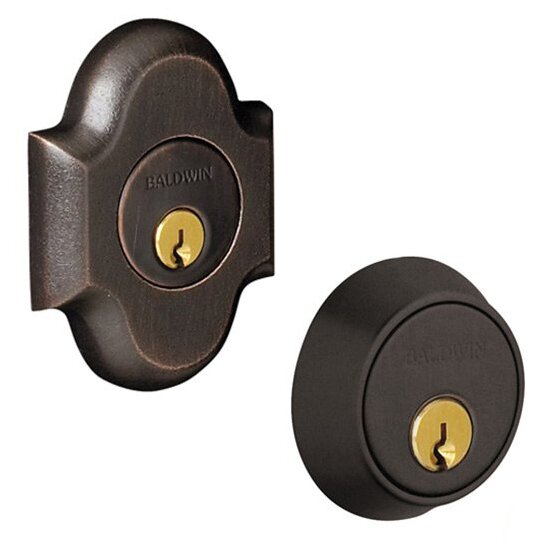 Baldwin - Estate Collection - Deadbolts - 8253 Arched Deadbolt (Double Cylinder - 2-1/8" Door Prep)