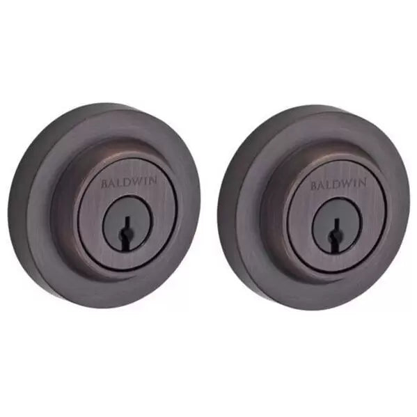 Baldwin - Reserve Collection - Deadbolts - Contemporary Round Deadbolt