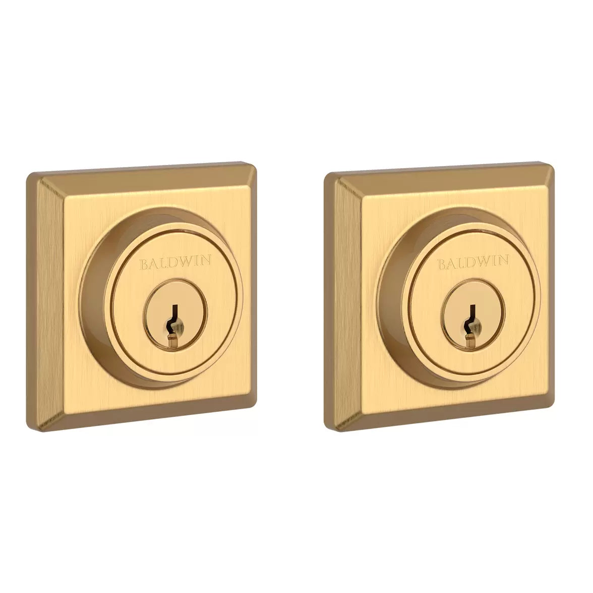 Baldwin - Reserve Collection - Deadbolts - Traditional Square Deadbolt