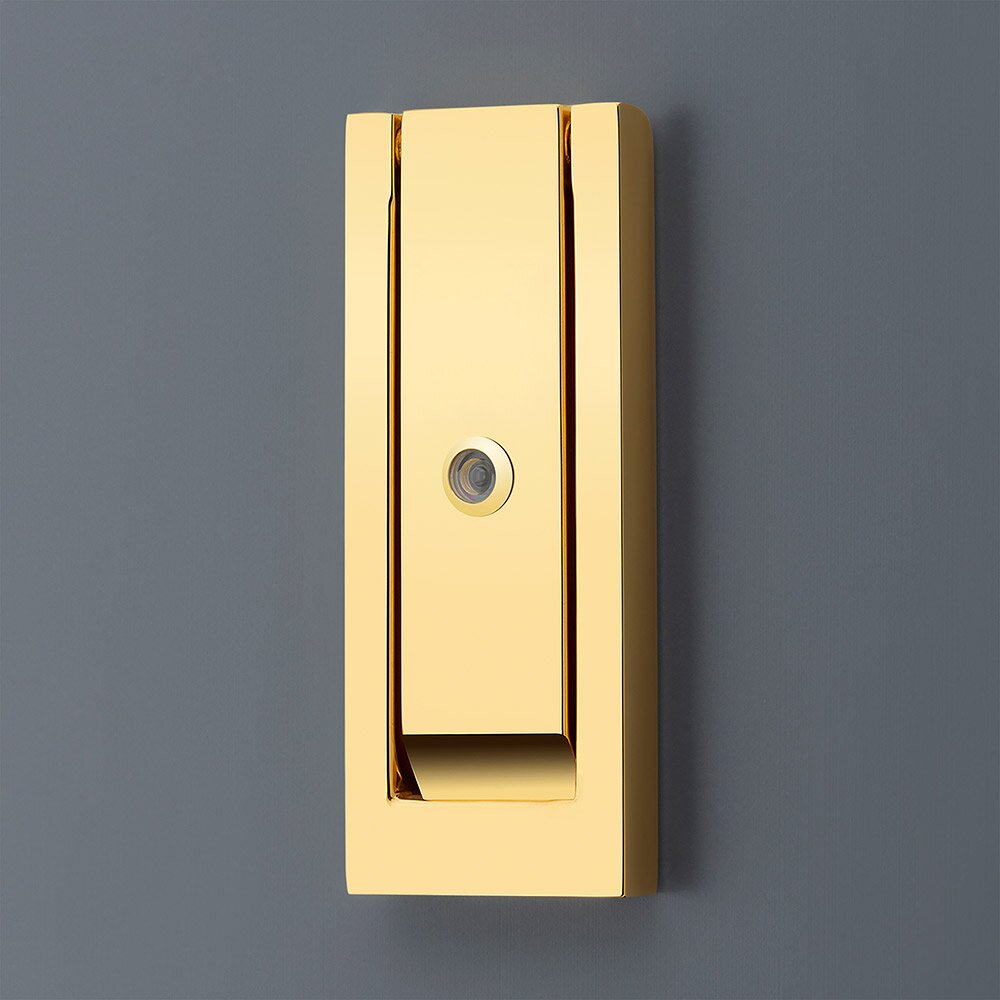 Baldwin - Estate Collection - General Hardware - 0185 Modern Door Knocker w/ Observascope