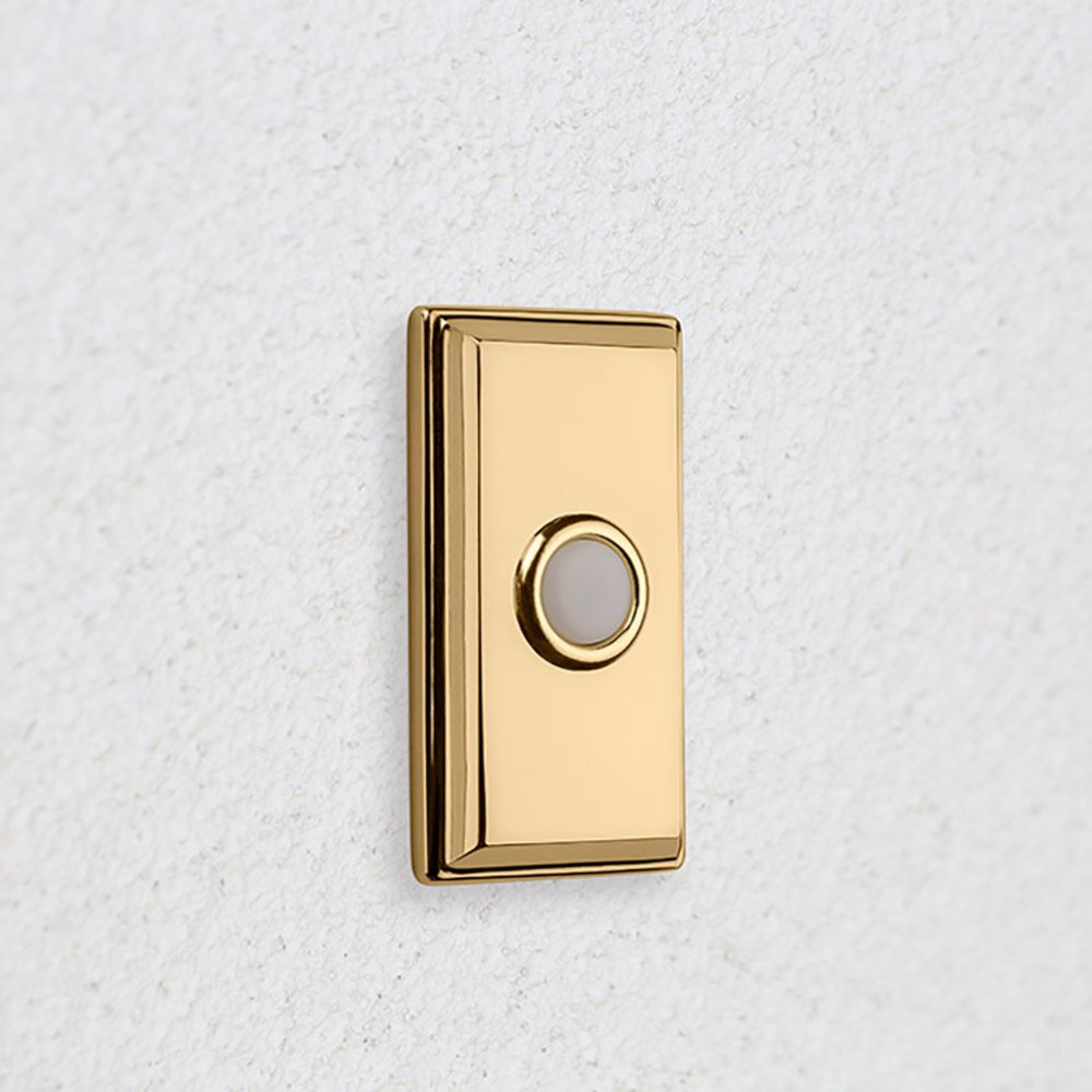 Baldwin - Estate Collection - General Hardware - 4860 Rectangular Door Bell Button