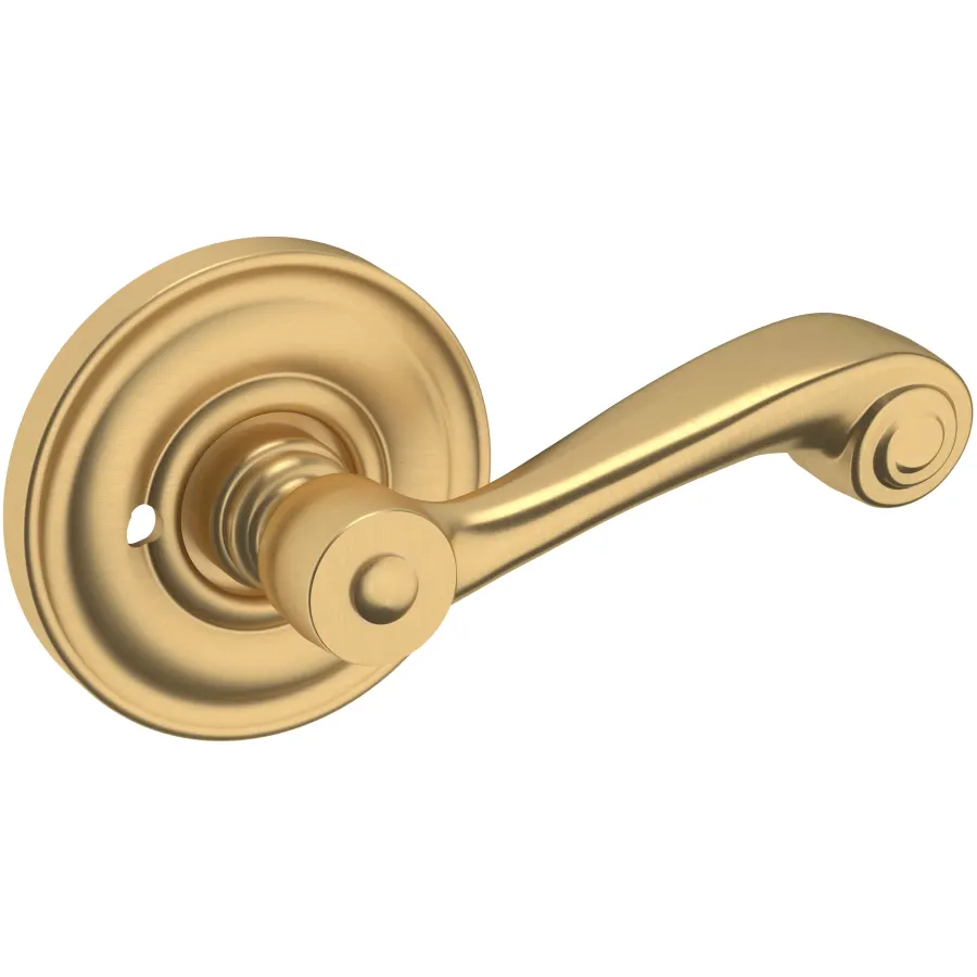 Baldwin - Estate Collection - Knobs & Levers - 5103 Door Lever w/ 5048 Rose (Pre-Configured)