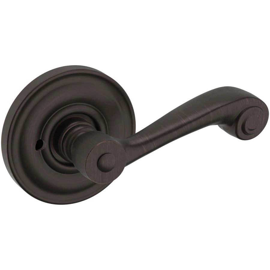 Baldwin - Estate Collection - Knobs & Levers - 5103 Door Lever w/ 5048 Rose (Pre-Configured)