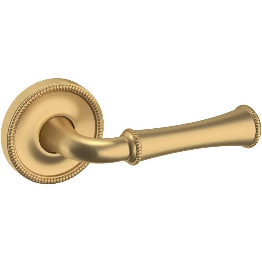 Baldwin - Estate Collection - Knobs & Levers - 5118 Door Lever w/ 5076 Rose (Pre-Configured)