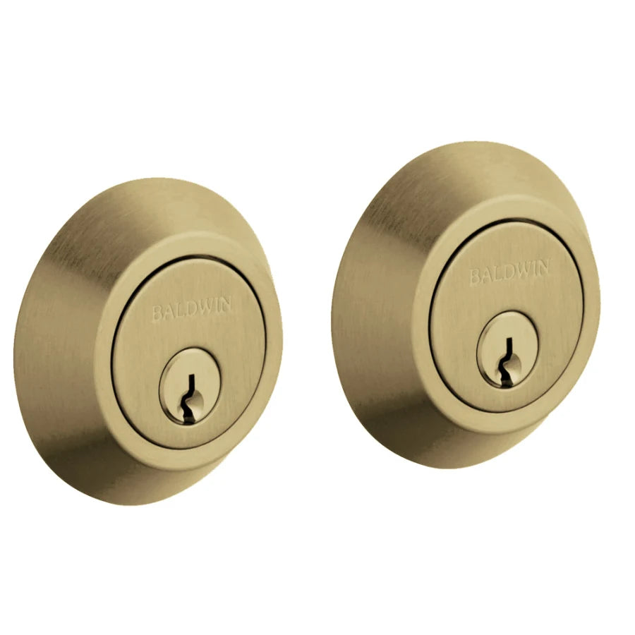 Baldwin - Estate Collection - Deadbolts - 8242 Contemporary Deadbolt (Double Cylinder - 2-1/8" Door Prep)