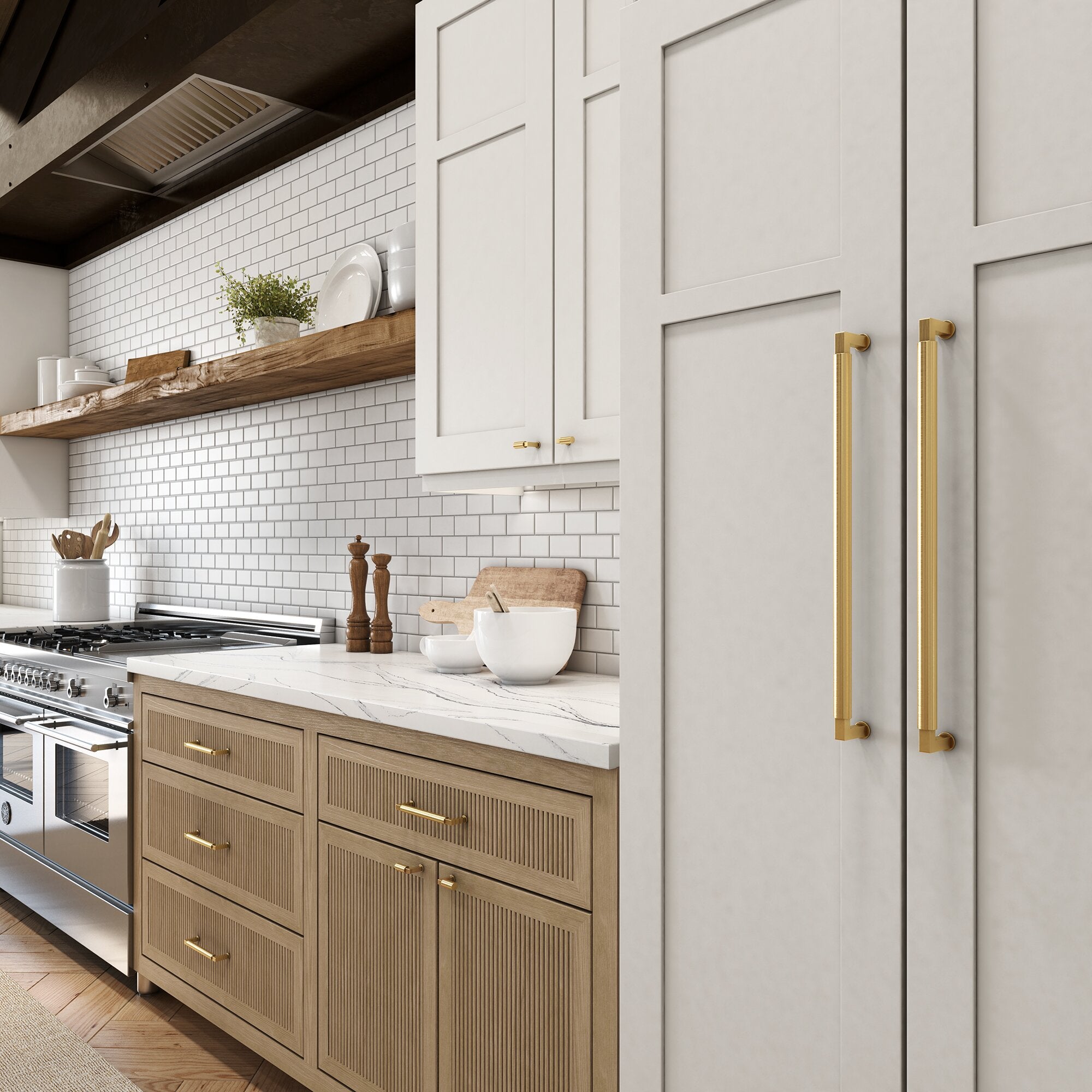 Baldwin - Estate Collection - Cabinet Hardware - Gramercy Cabinet/Appliance Pulls