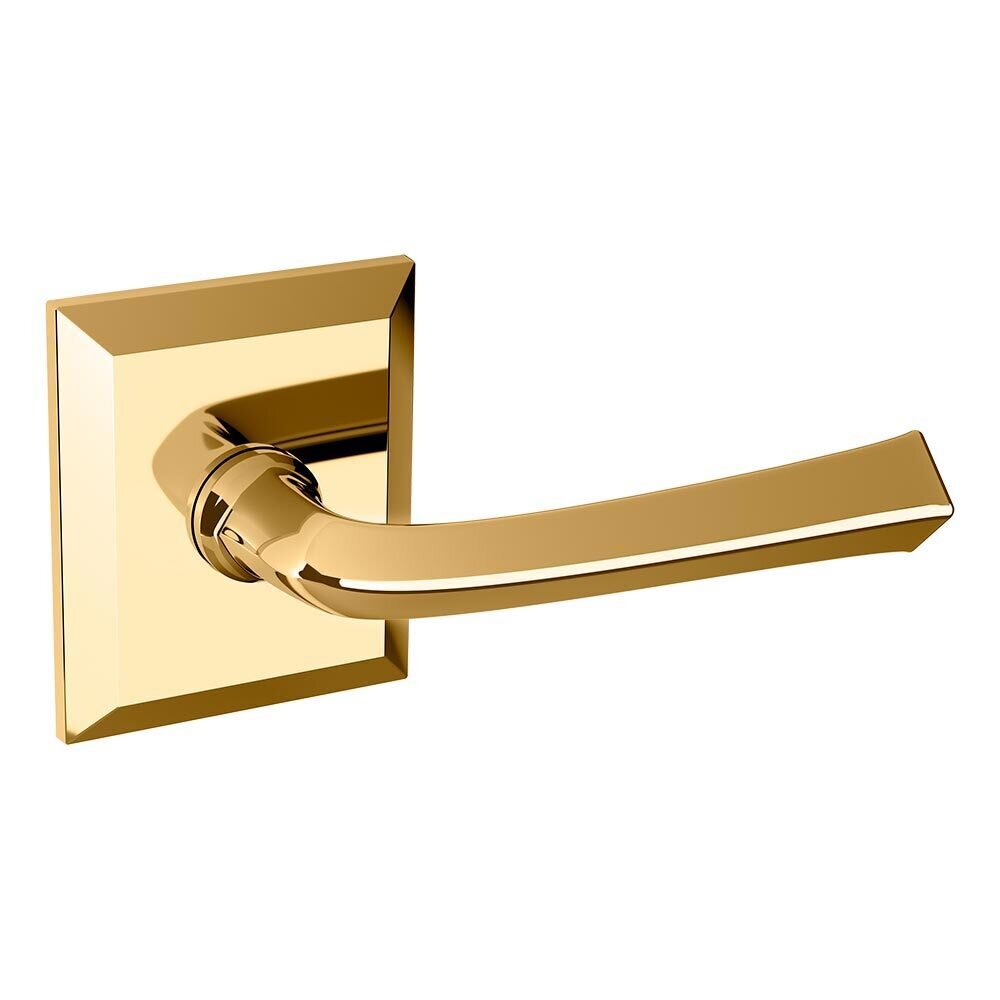 Baldwin - Estate Collection - Knobs & Levers - 5141 Door Lever w/ R033 Rose (Pre-Configured)