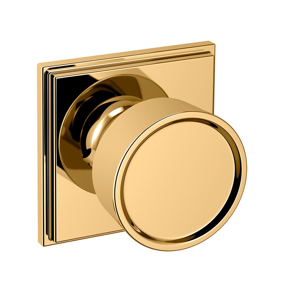 Baldwin - Estate Collection - Knobs & Levers - K007 (2") Door Knob w/ R050 Rose (Pre-Configured)