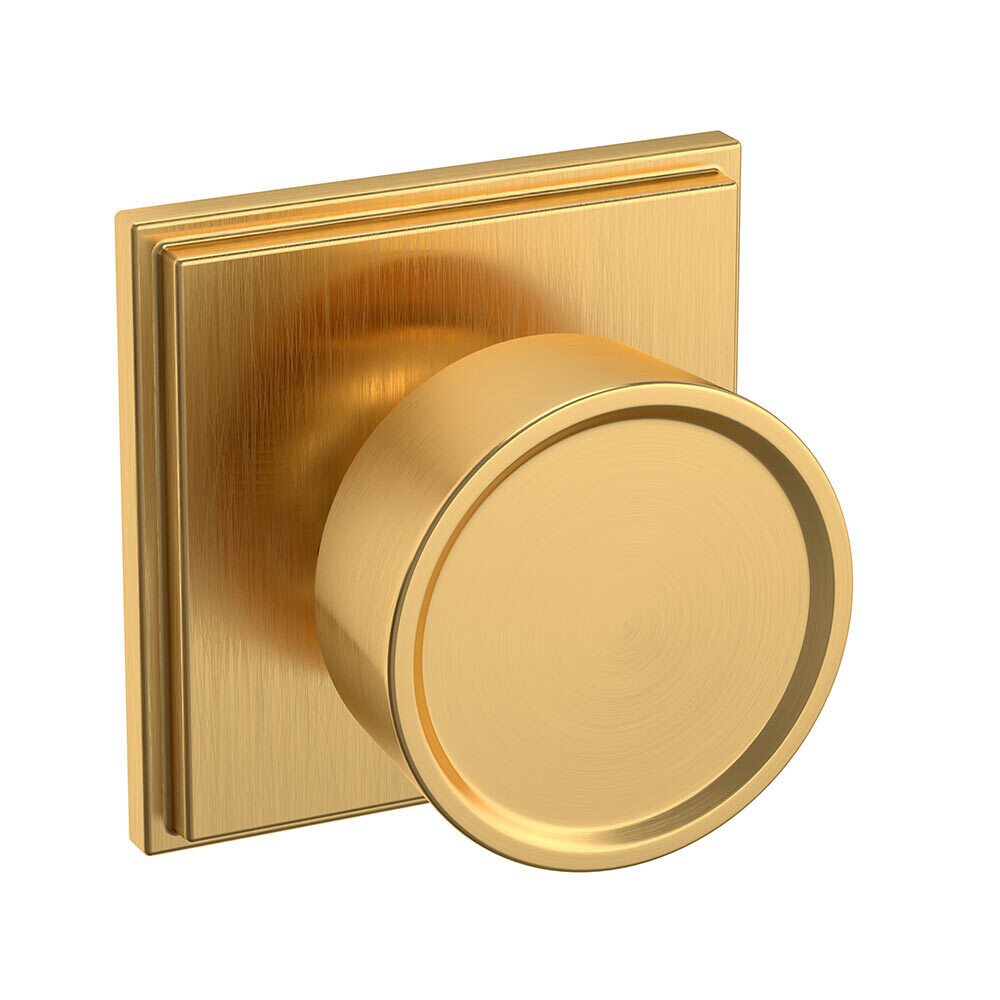 Baldwin - Estate Collection - Knobs & Levers - K007 (2") Door Knob w/ R050 Rose (Pre-Configured)